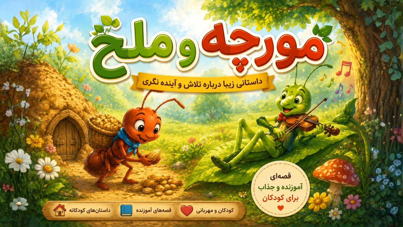 مورچه و ملخ