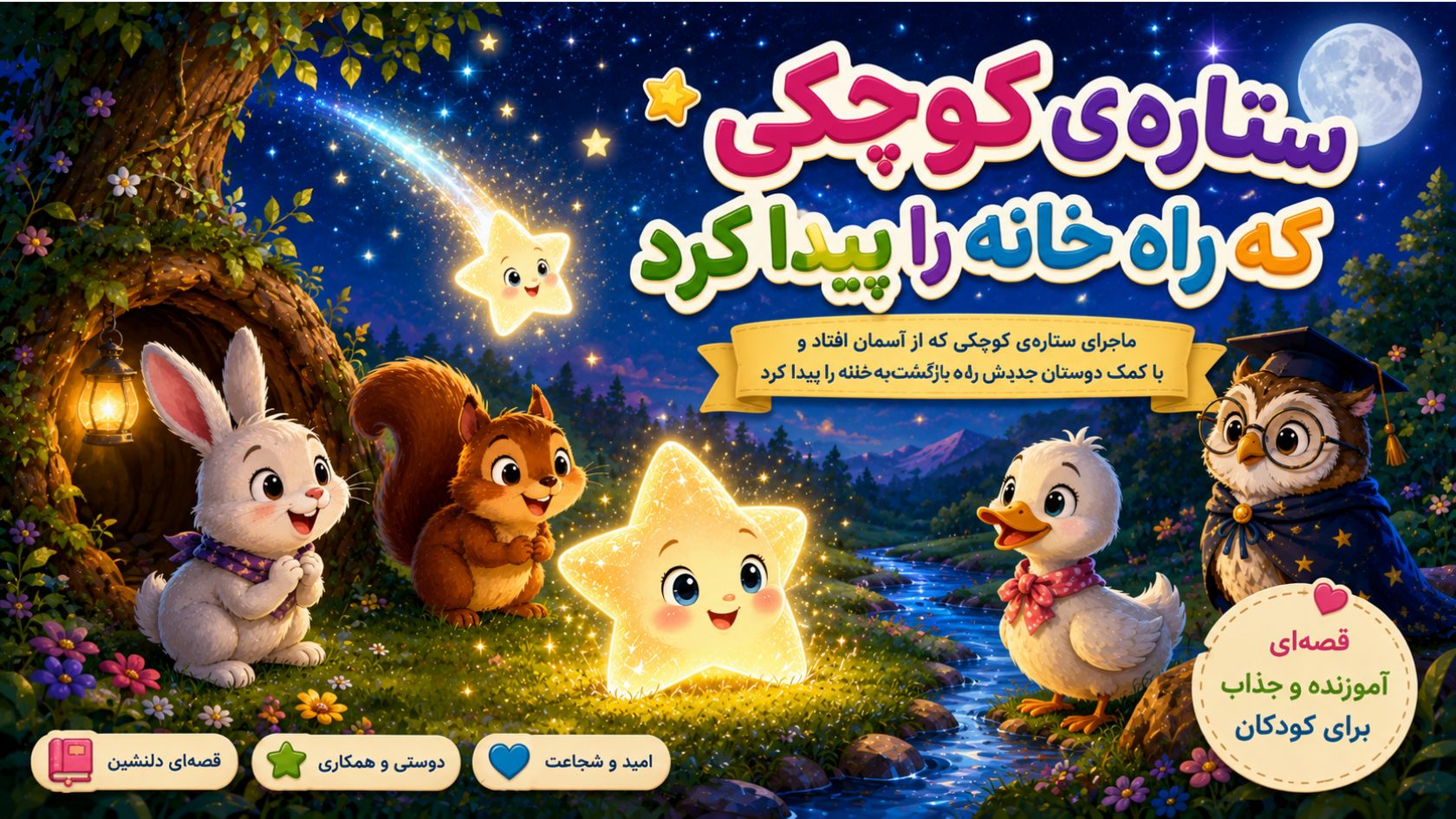 ستاره‌ی کوچولو که راه خانه را پیدا کرد
