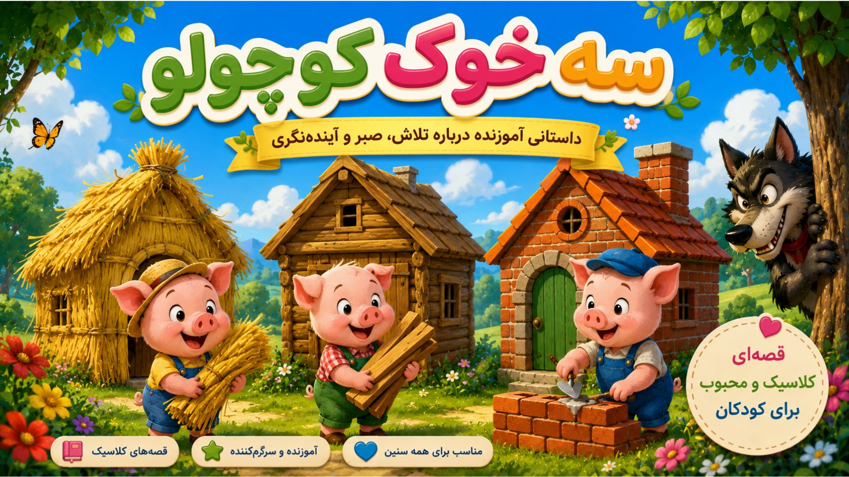 سه خوک کوچولو