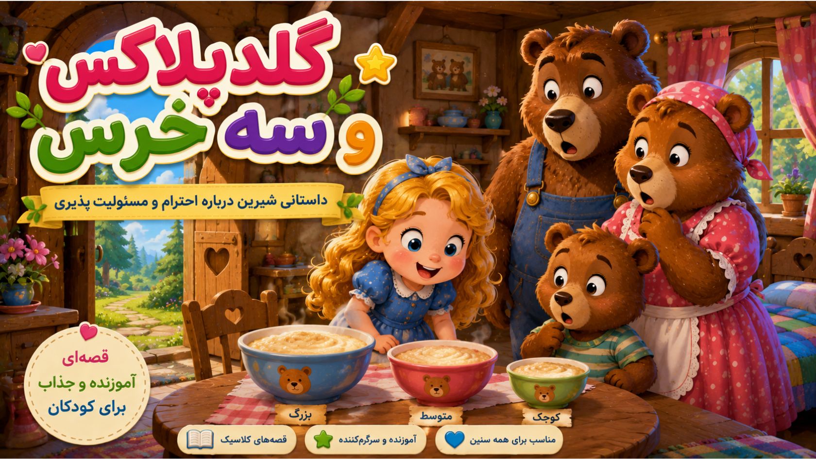 گلدیلاکس و سه خرس