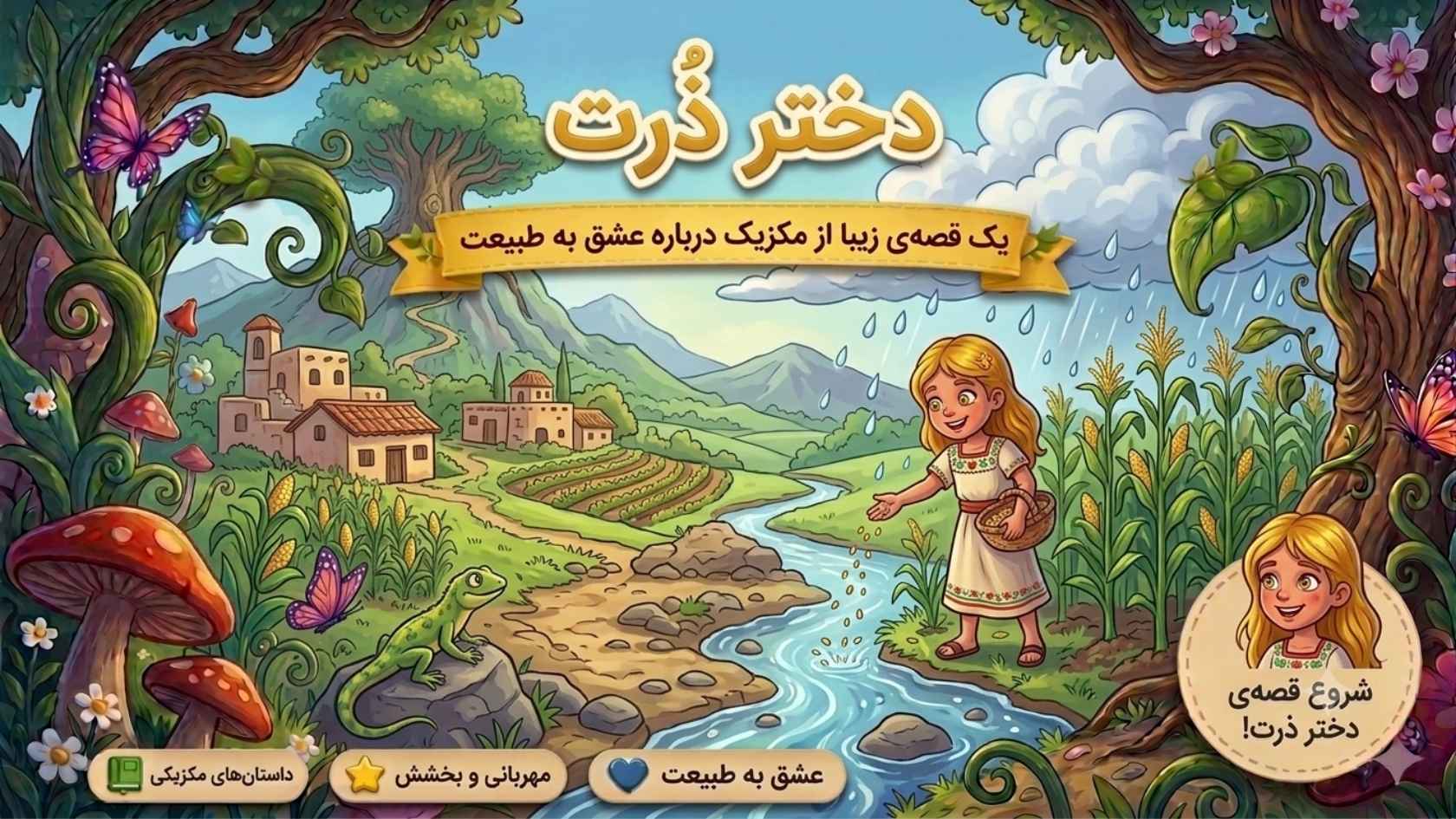 دختر ذرت 