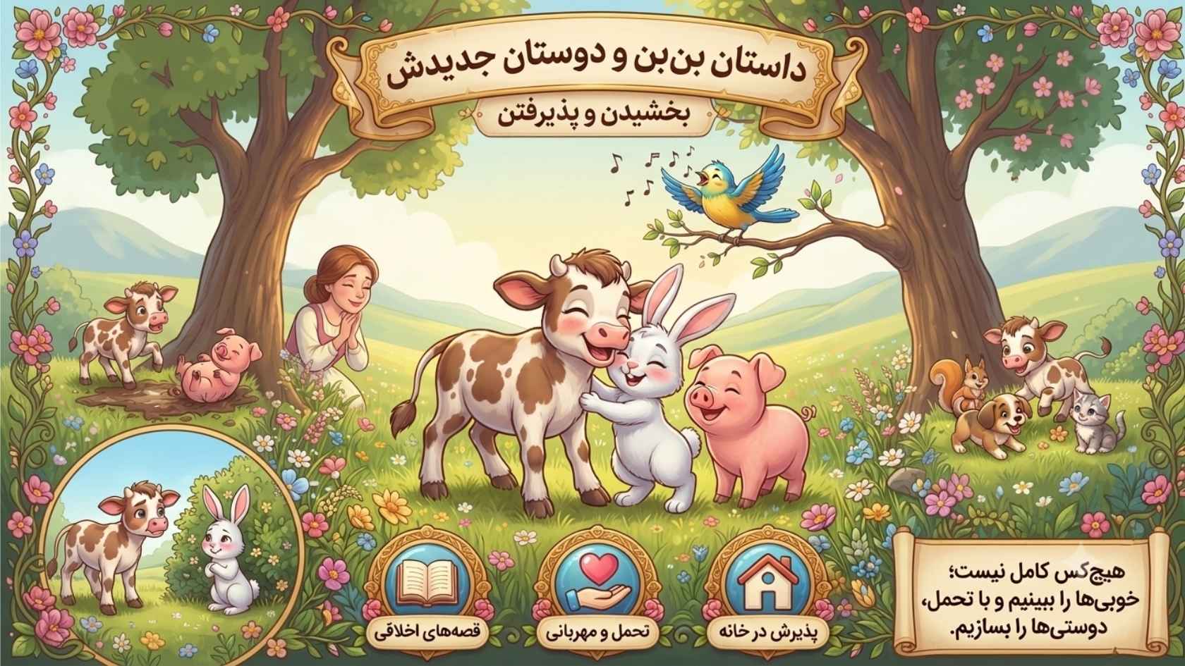 بن‌بن دوست پیدا می‌کند