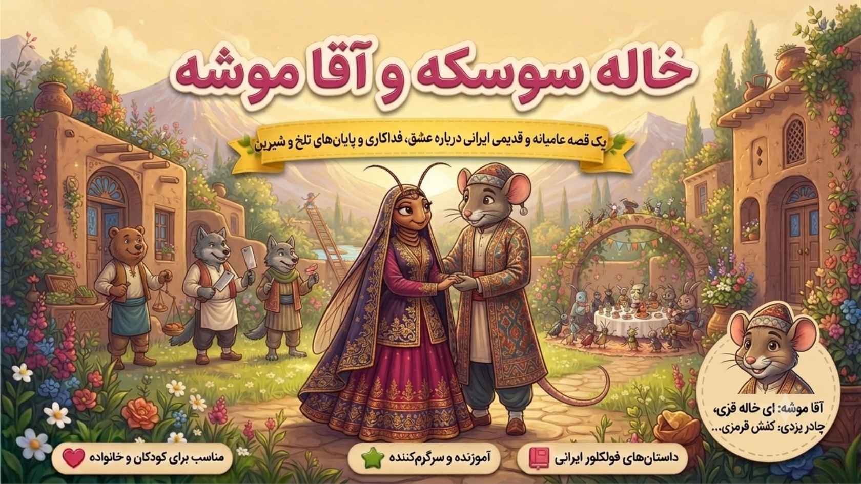 داستان خاله سوسکه