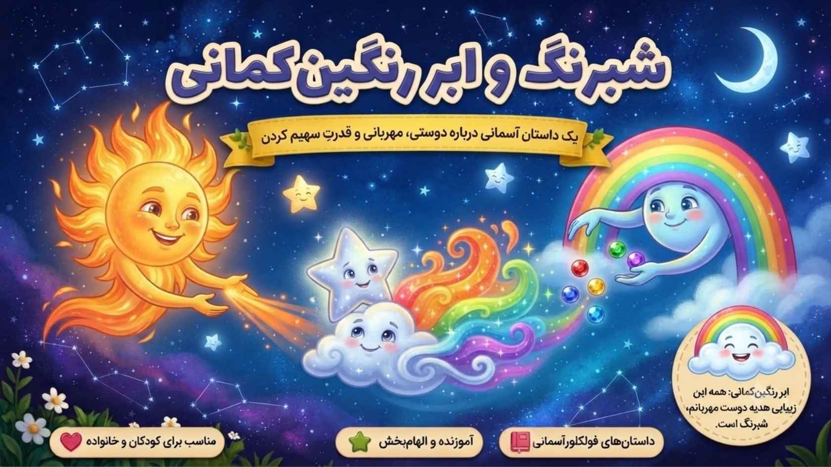 ستاره‌ی کوچک و جشن رنگ‌ها