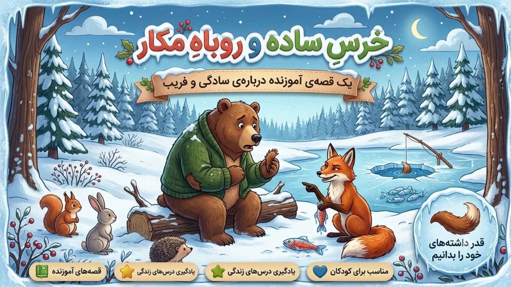 چطور خرس دمش را از دست داد