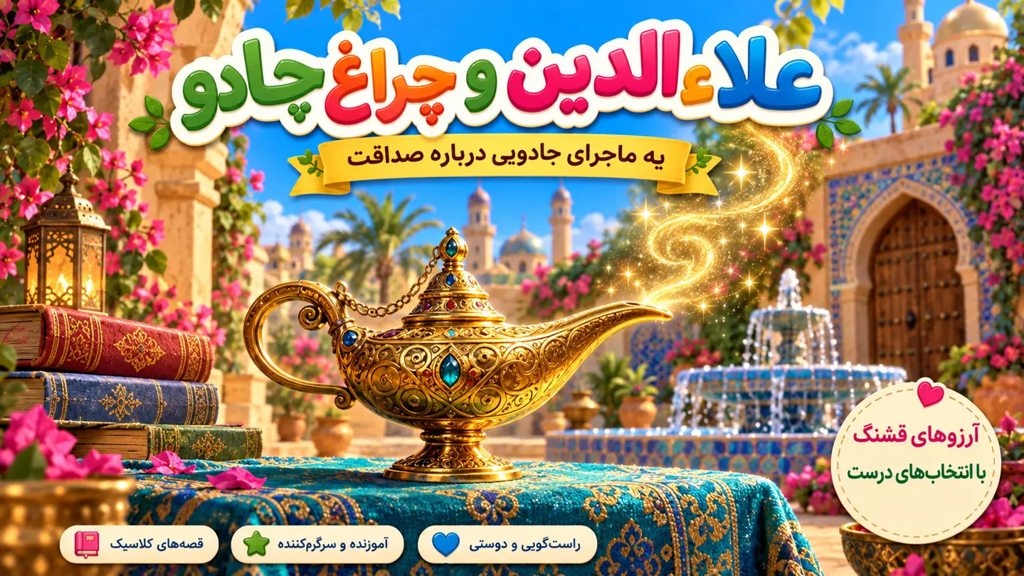 علاءالدین و چراغ جادو