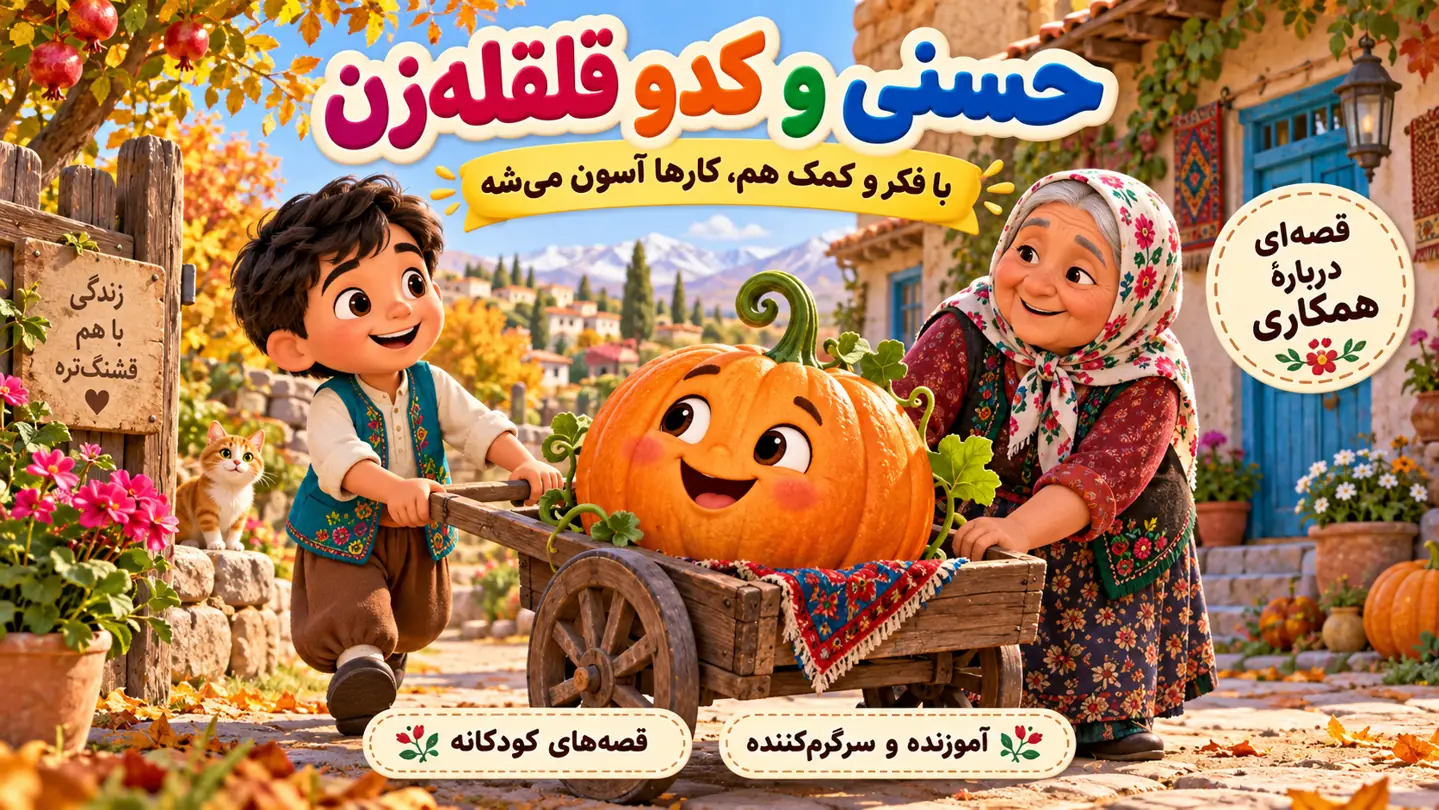 حسنی و کدو قلقله‌زن
