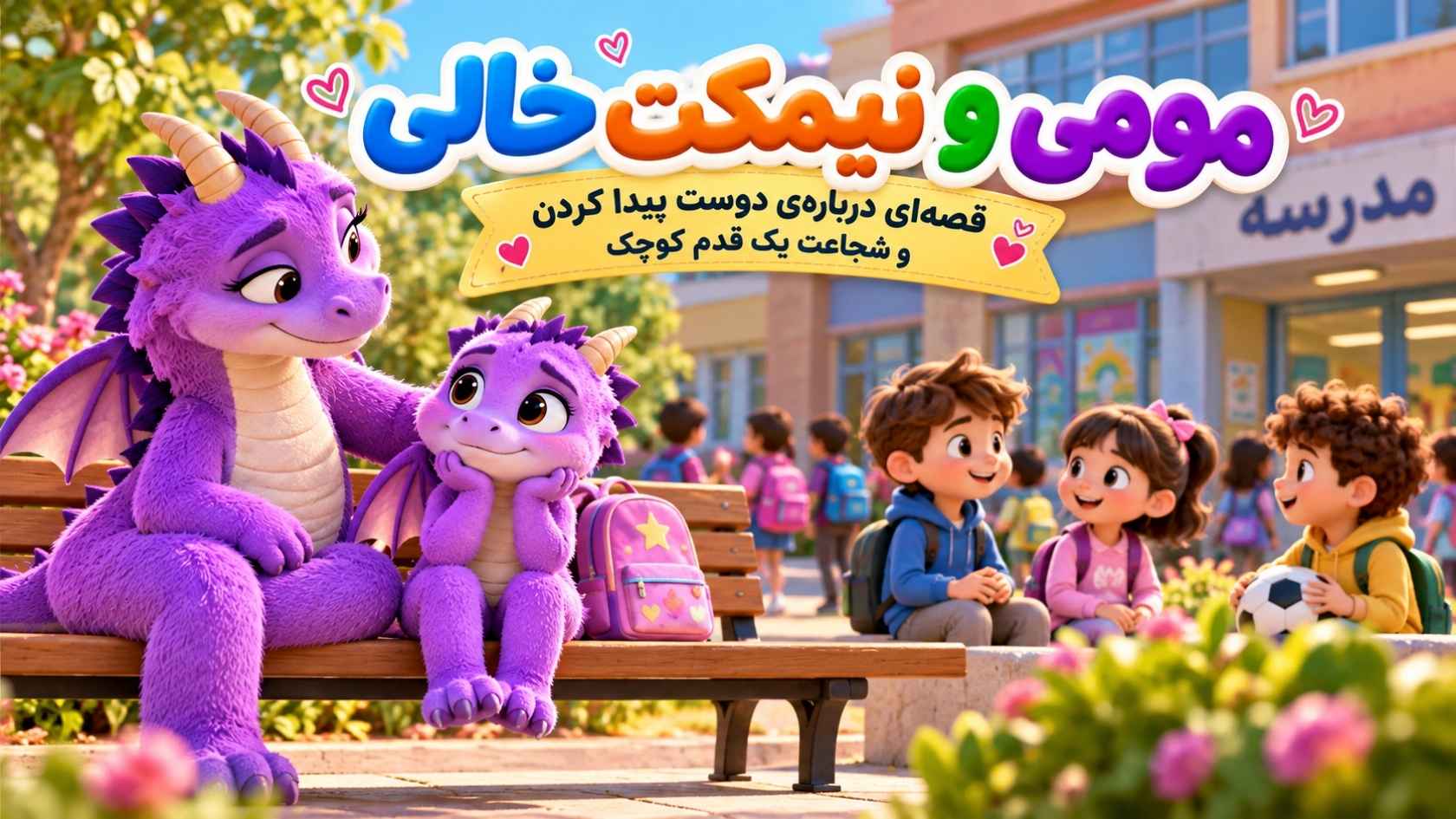 مومی و نیمکت خالی